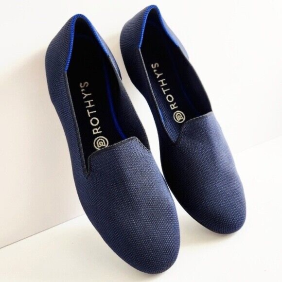 Rothy's Shoes - Rothy's Loafer Flats - Navy Blue